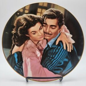Gone With The Wind Nightmare Collector Plate Scarlett O'Hara W.S. George 1993